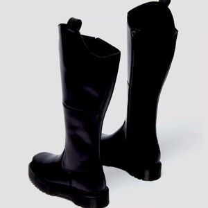 Dr. Martens Black Leather Boots